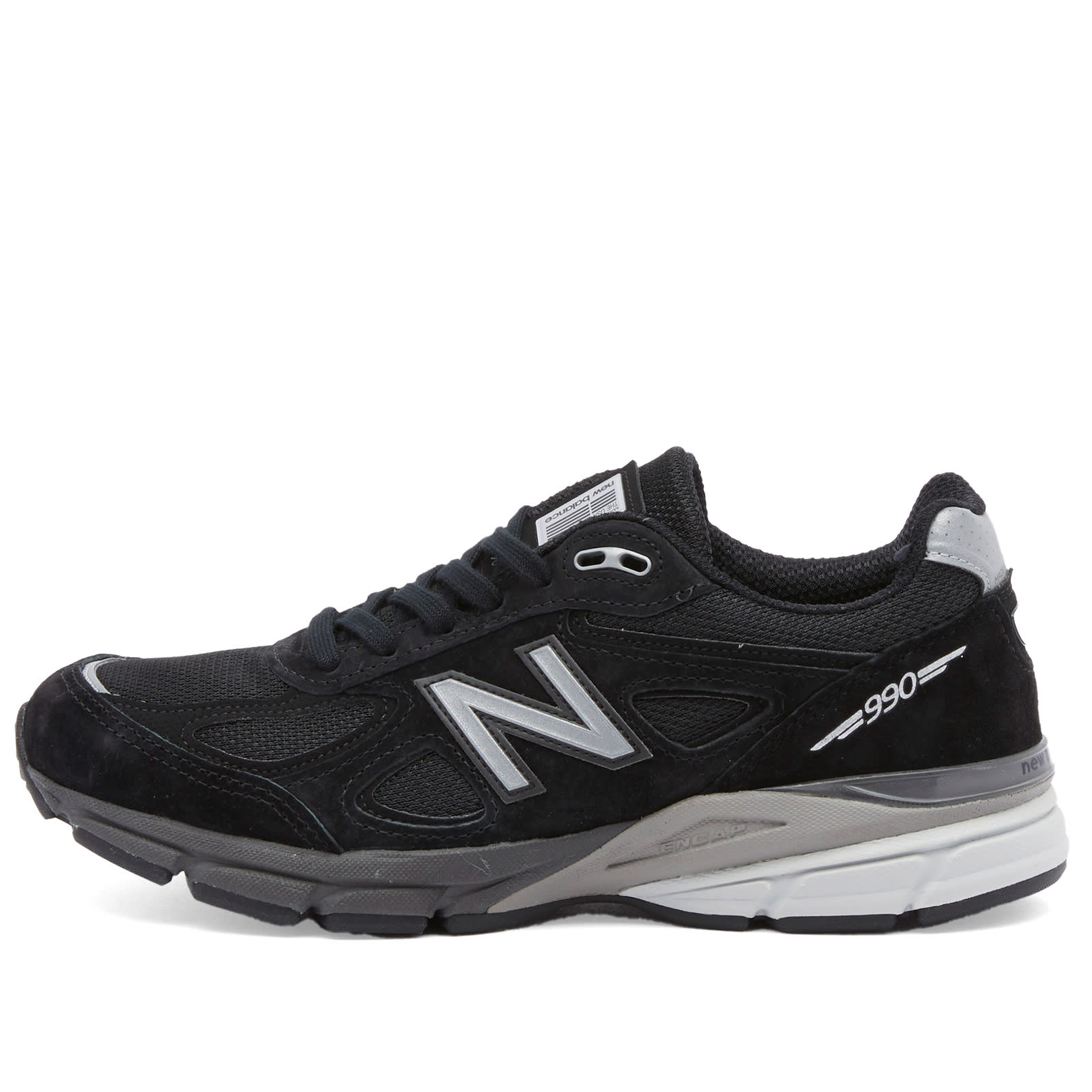 U990BL4 - Made in USA Sneakers in Black