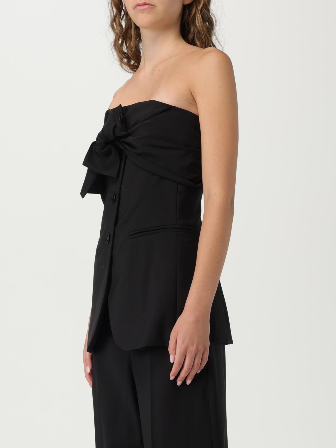 Top Woman color Black