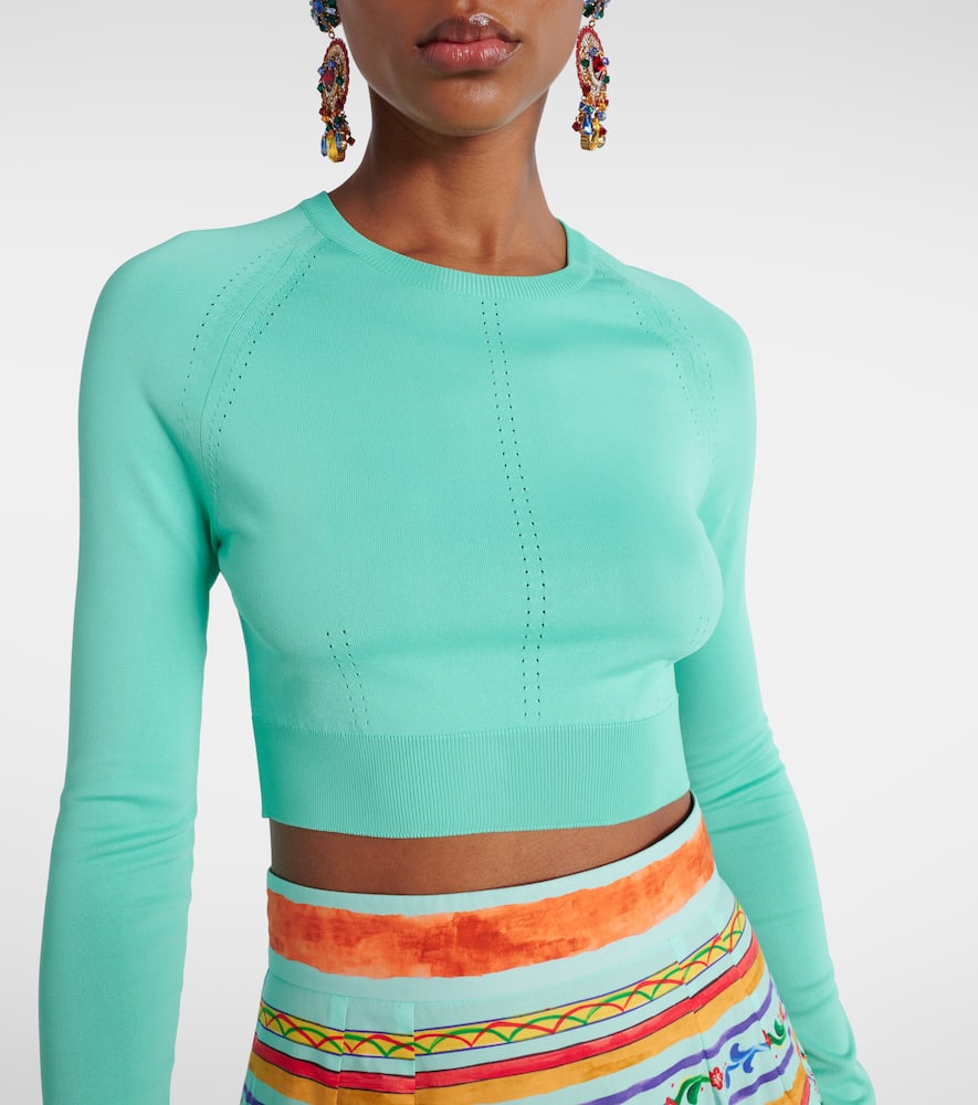 Cropped sweater