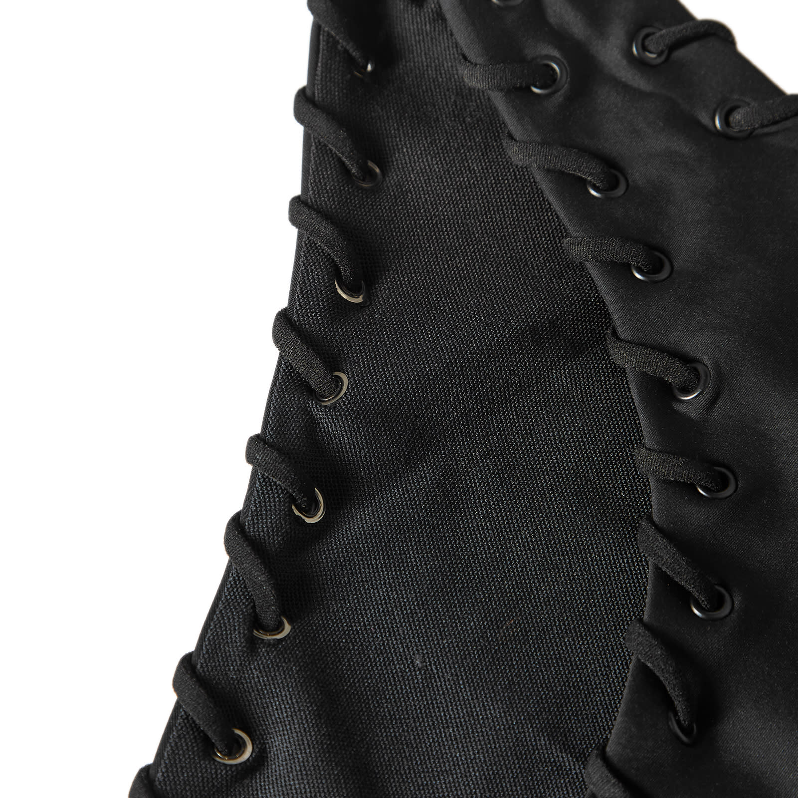 Women's Whip Stitch Cheeky Bikini Bottoms in Black