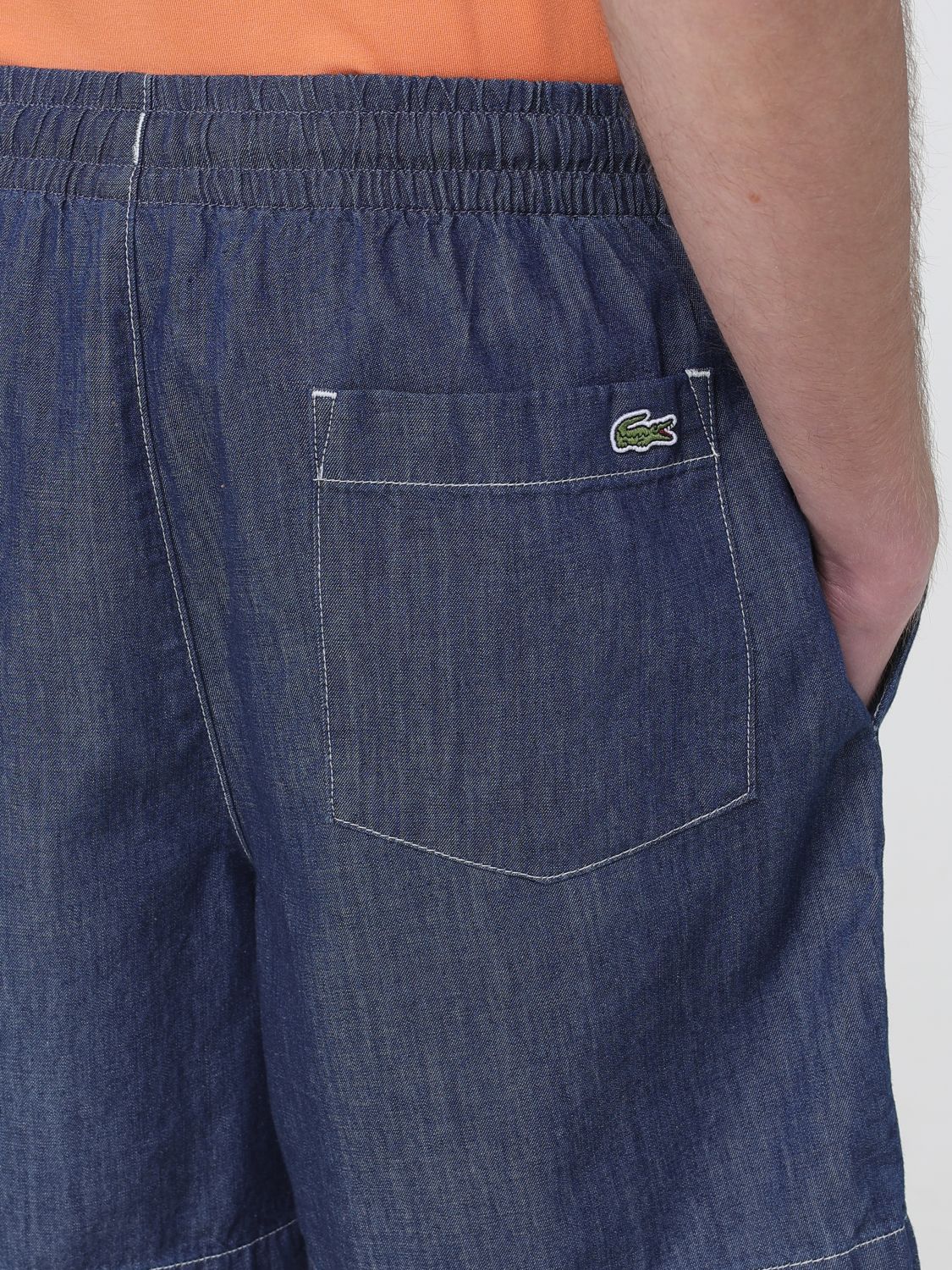 Shorts Men color Denim