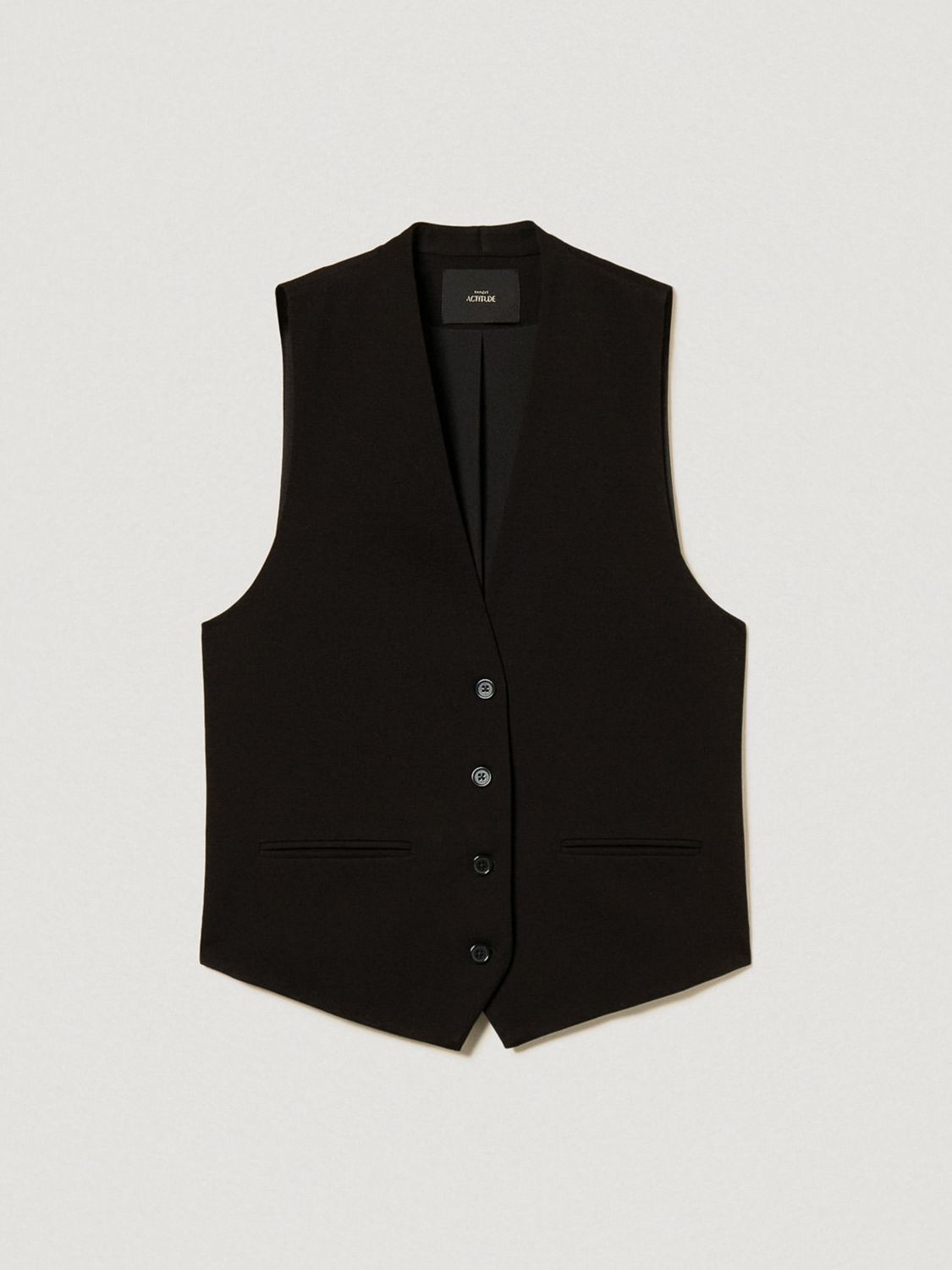 Waistcoat Woman color Black