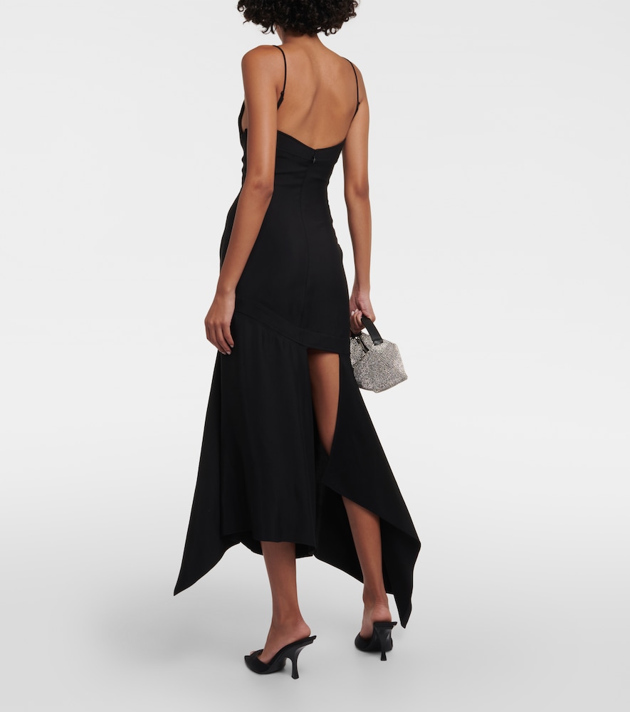 Paneled maxi dress