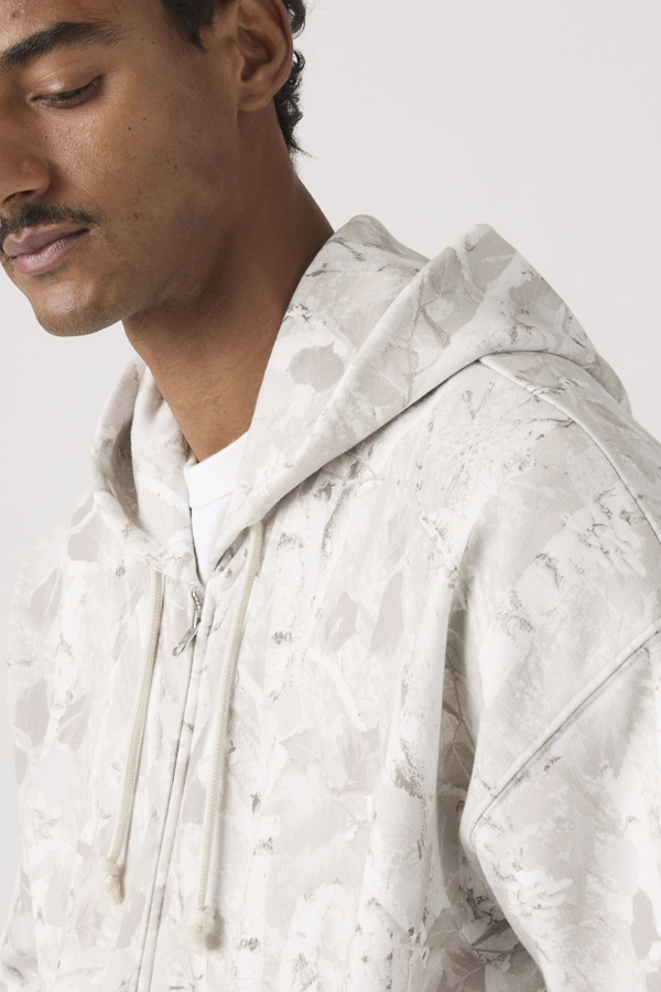 Hayes Boxy Full Zip Sweatshirt