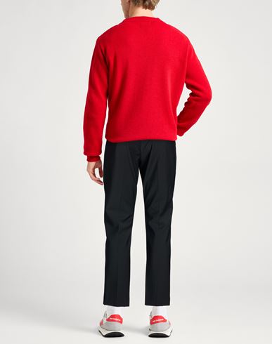 Man Pants Black Size 30 Polyester, Wool, Elastane