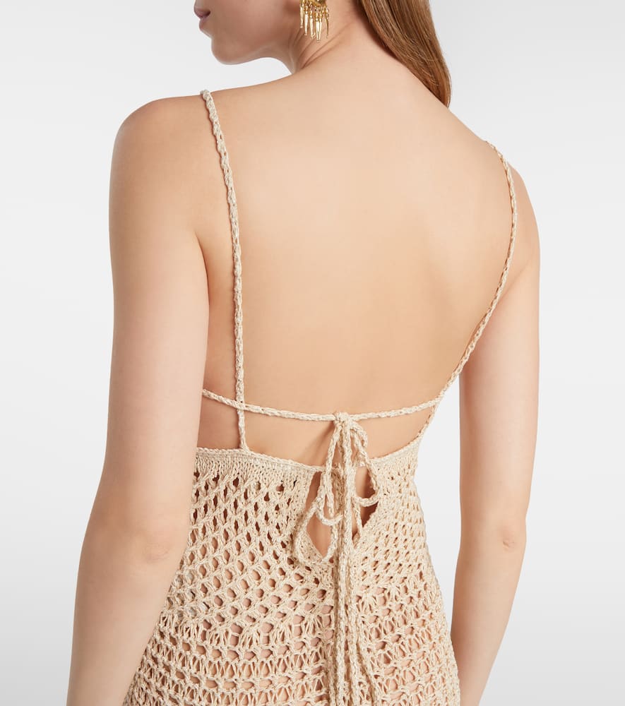 The Sound Of The Sea crochet maxi dress