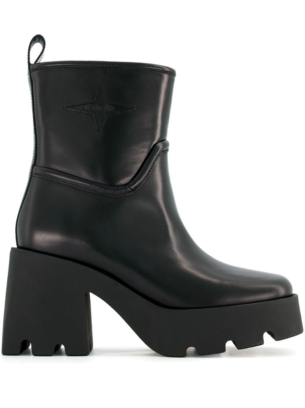 Bulla Rainy leather boots - Black