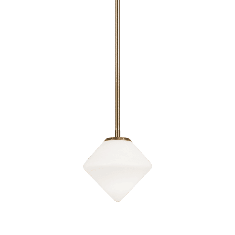 Matteo Novo 1-Light Chandelier In Aged Gold Bra