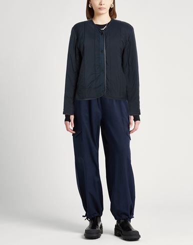 Woman Puffer Midnight blue Size S Polyamide, Polyurethane