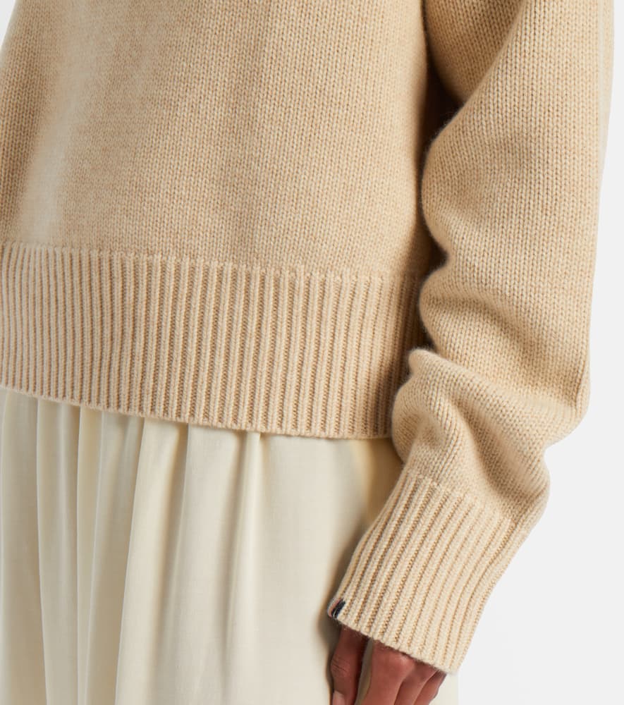 N°434 Crop Xtra cashmere turtleneck sweater
