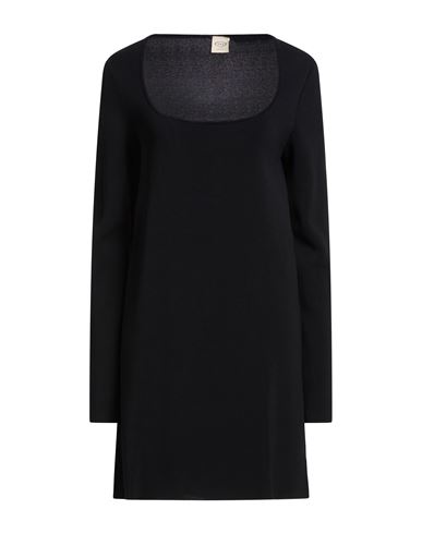 Woman Mini dress Black Size M Viscose, Polyamide