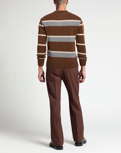 Man Sweater Camel Size L Wool