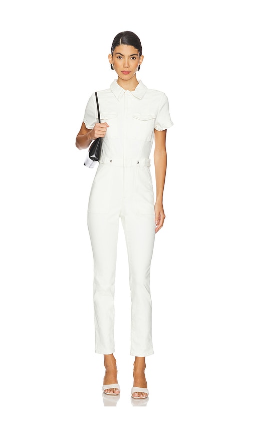 Good American JUMPSUIT FIT FOR SUCCESS in White. Größe M. Also in 3X, 4X, 5X
