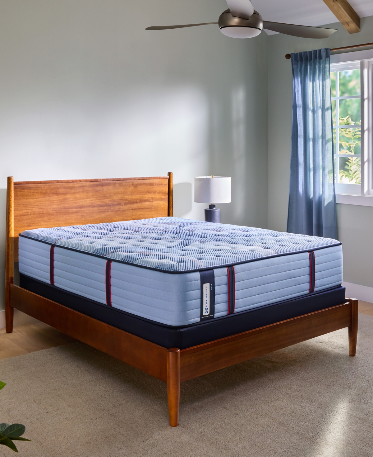 "Posturepedic West Hill 14"" Soft Tight Top Mattress Set - Queen"