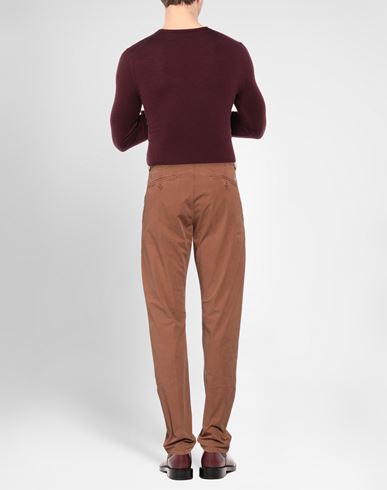 Man Pants Tan Size 29 Cotton, Elastane
