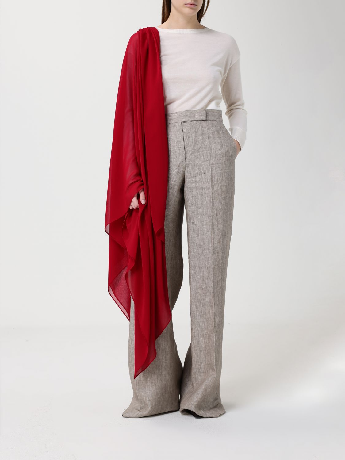Pants Woman color Grey
