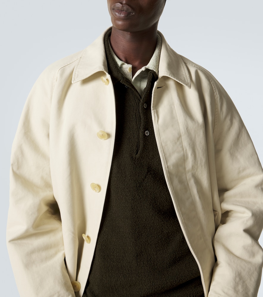 Cotton twill coat
