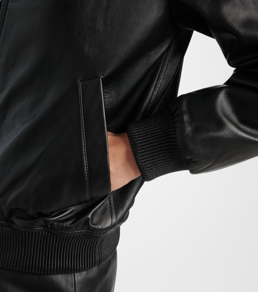Leather jacket