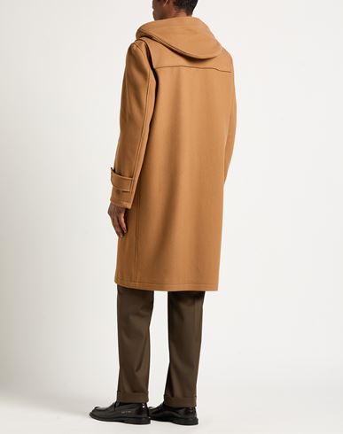 Man Coat Camel Size 40 Virgin Wool, Polyamide