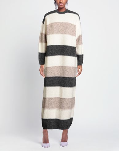 Woman Maxi dress Ivory Size ONESIZE Merino Wool, Polyester, Polyamide