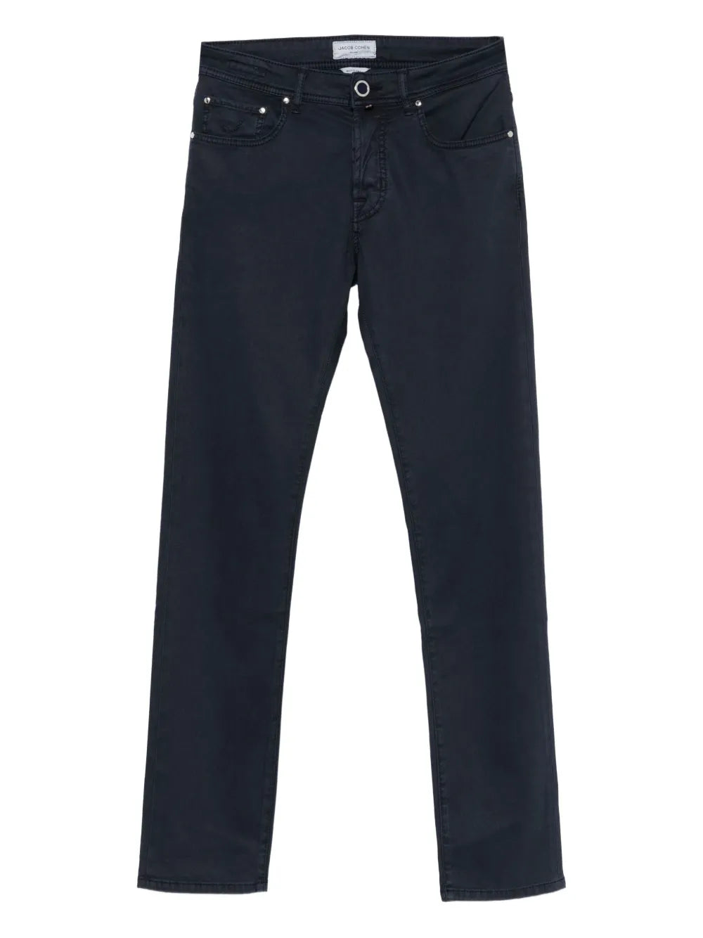 Five-Pocket Trousers — Navy