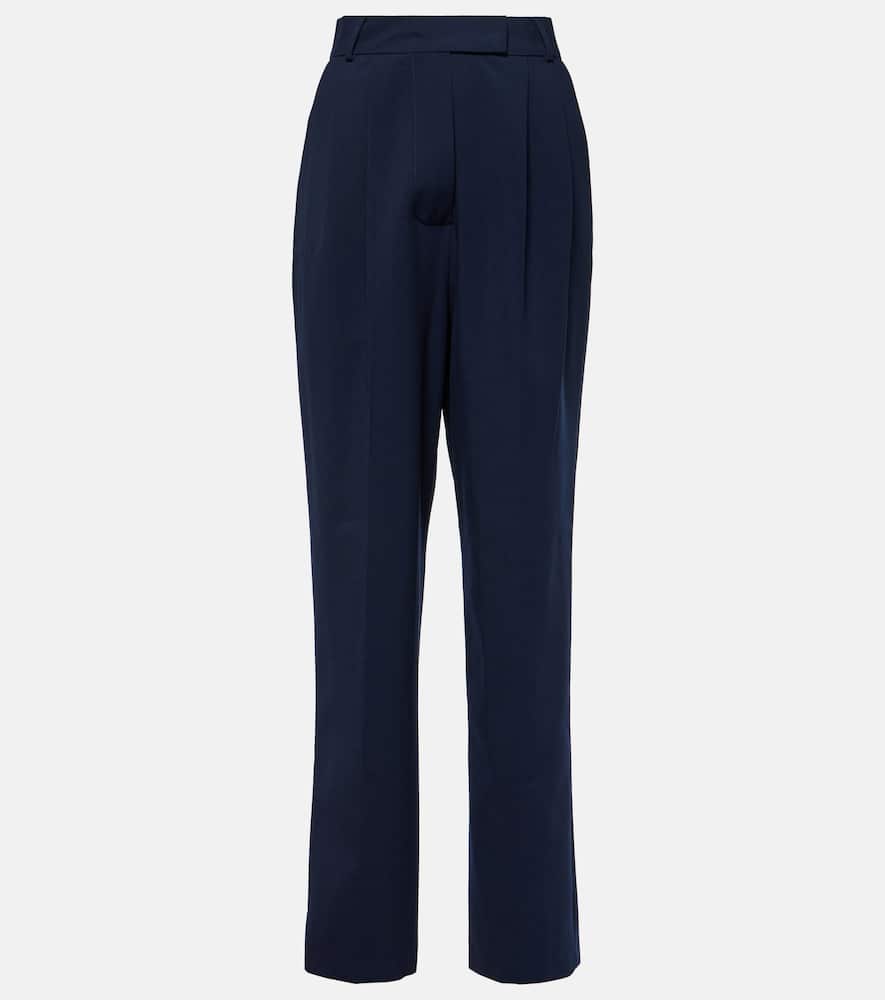 Bea high-rise straight pants