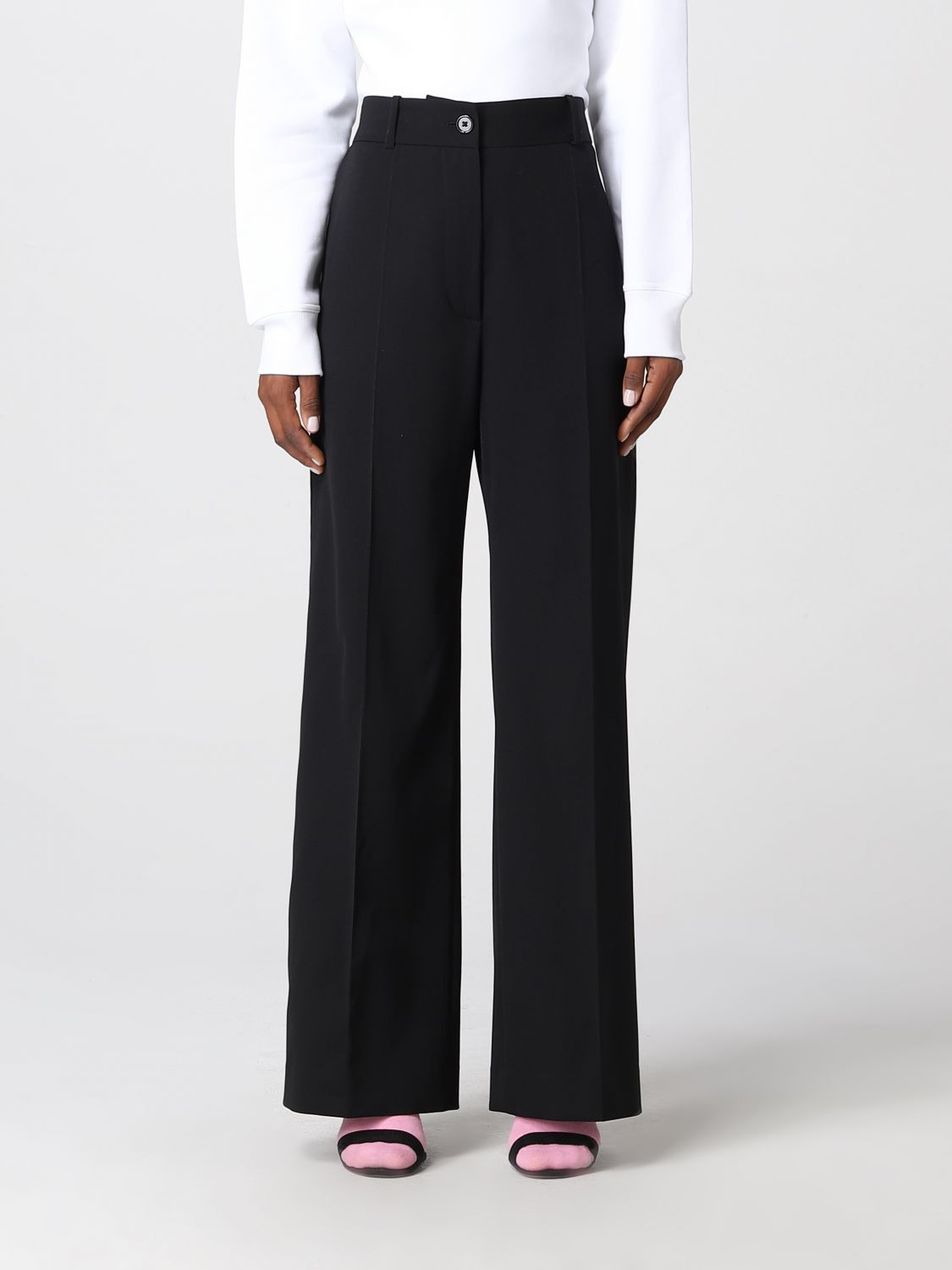 Trousers Women colour Black