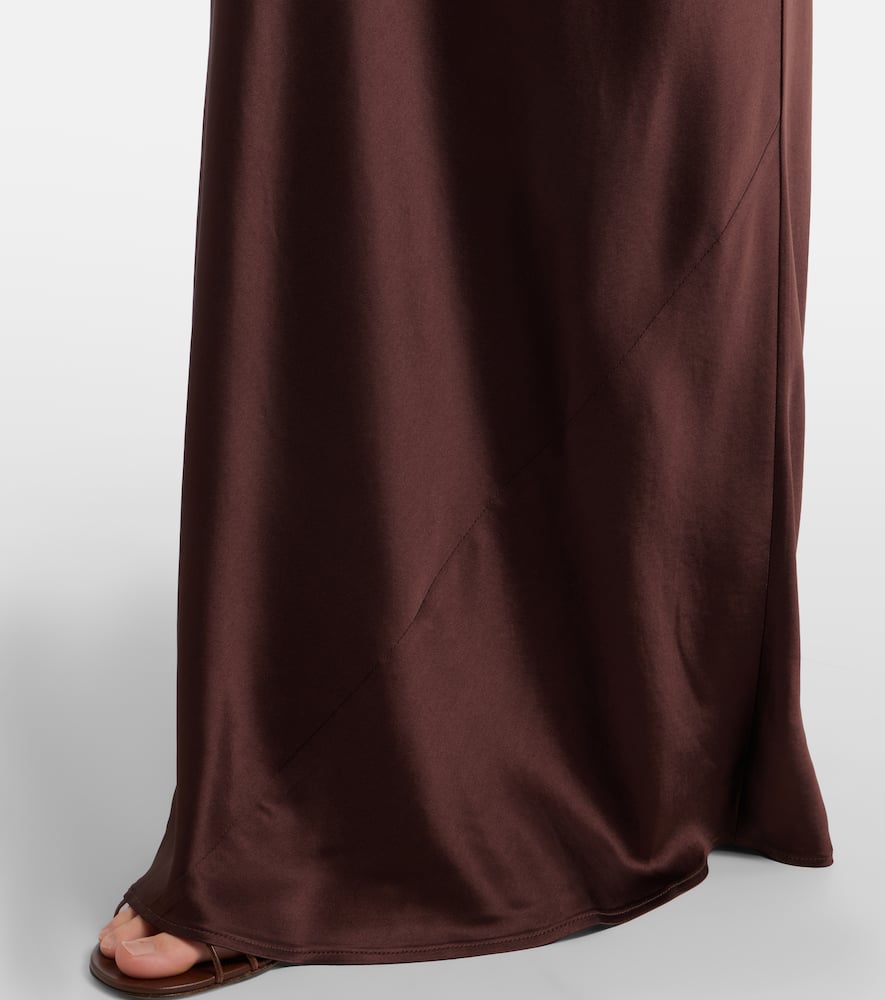 Juanita satin gown