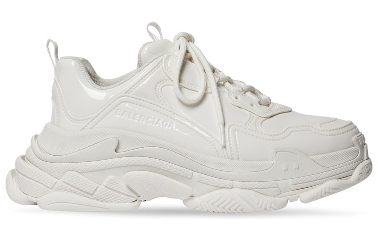 (WMNS) Triple S Sneakers 'White Rubber'