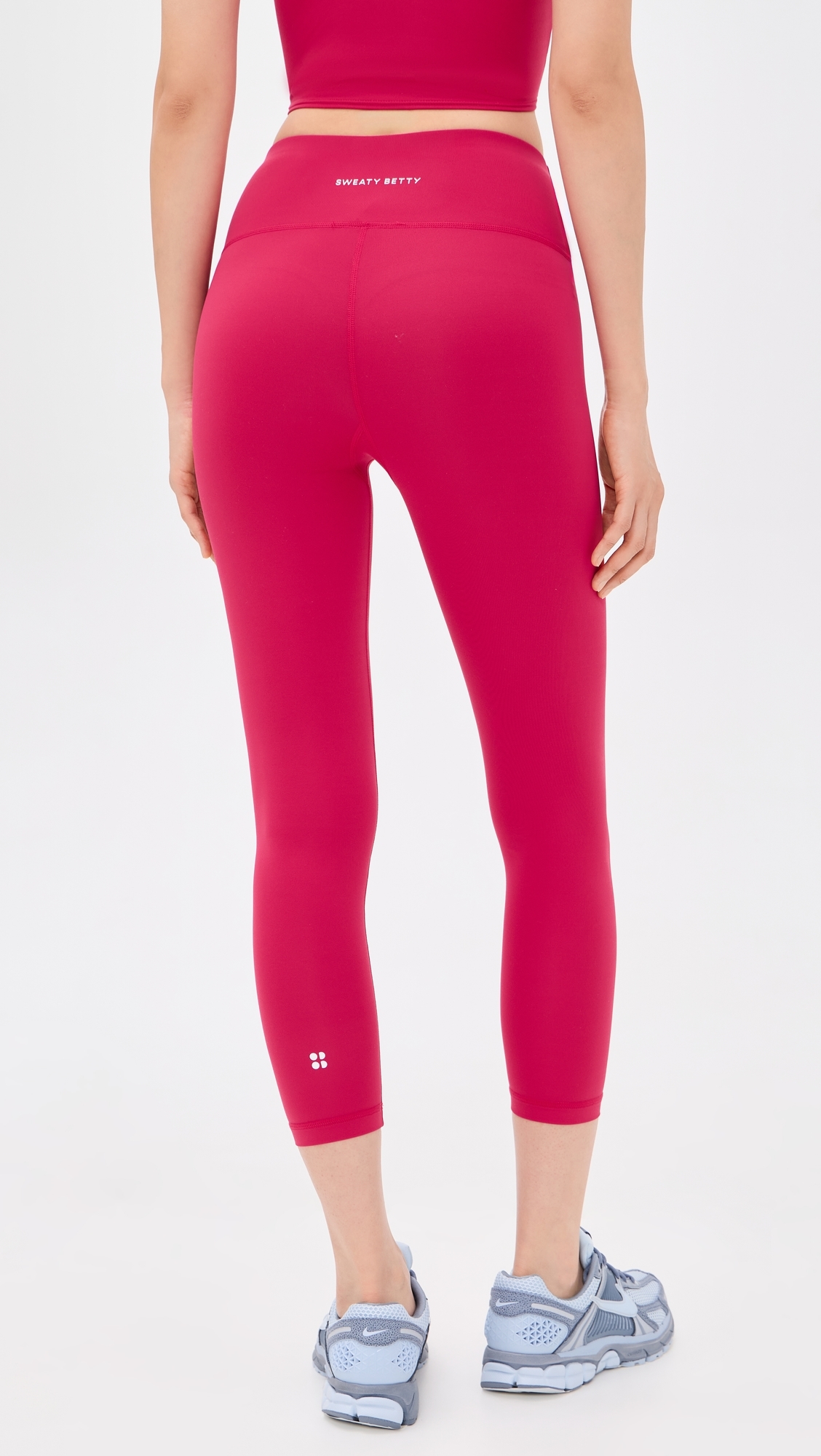 All Day 8 Wrap Waist Leggings Crimson Red