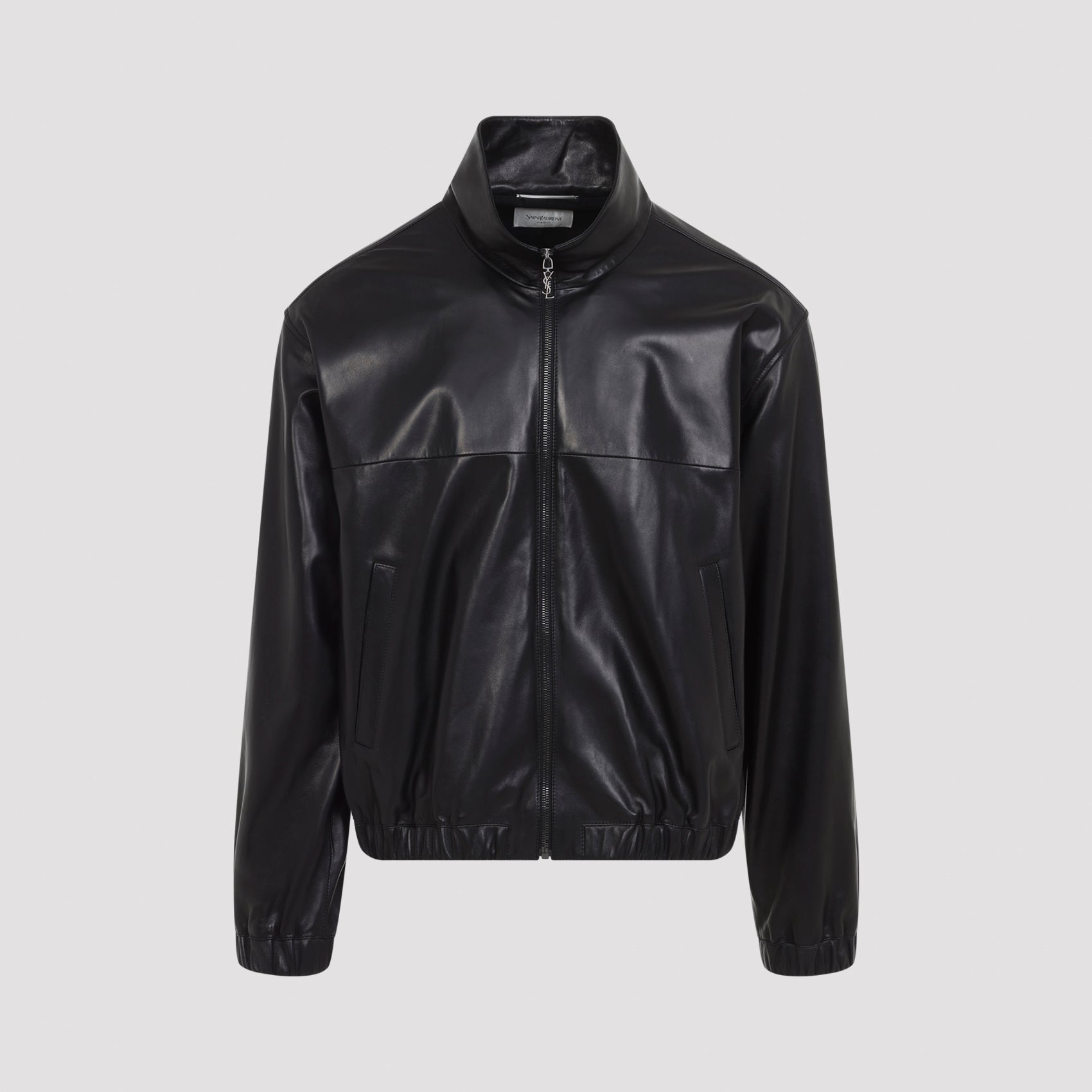Men's Lambskin Leather Bomber Jacket