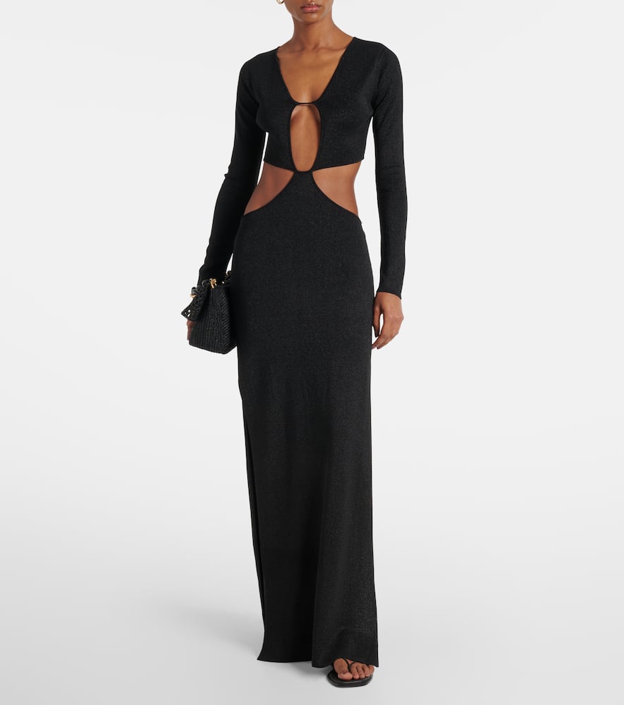 Cutout maxi dress