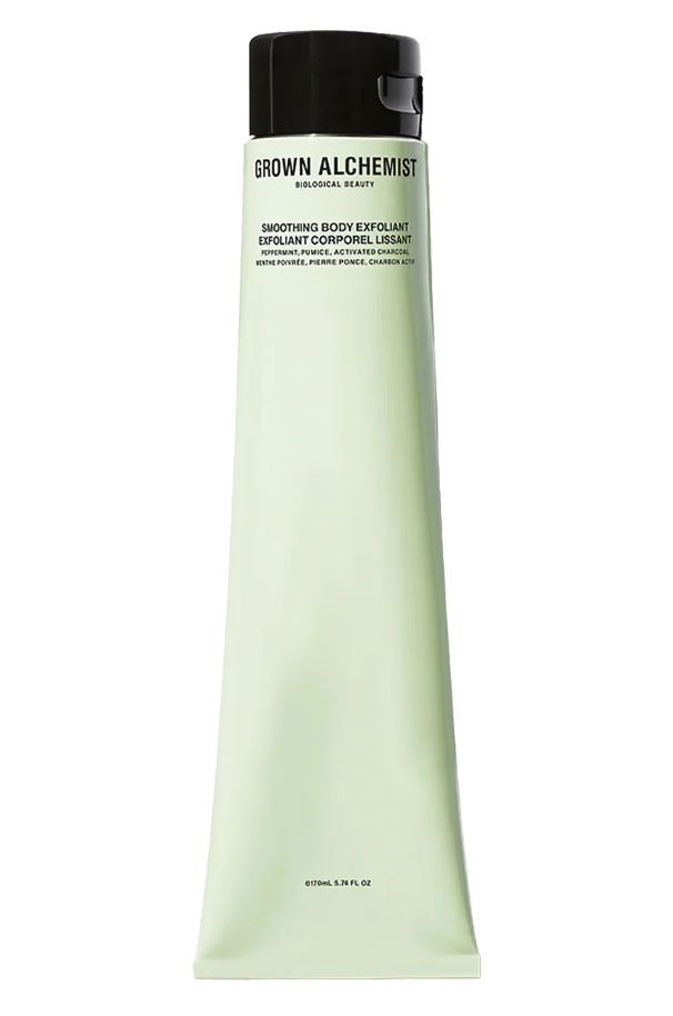 Smoothing Body Exfoliant - Peppermint, Pumice, Activated Charcoa