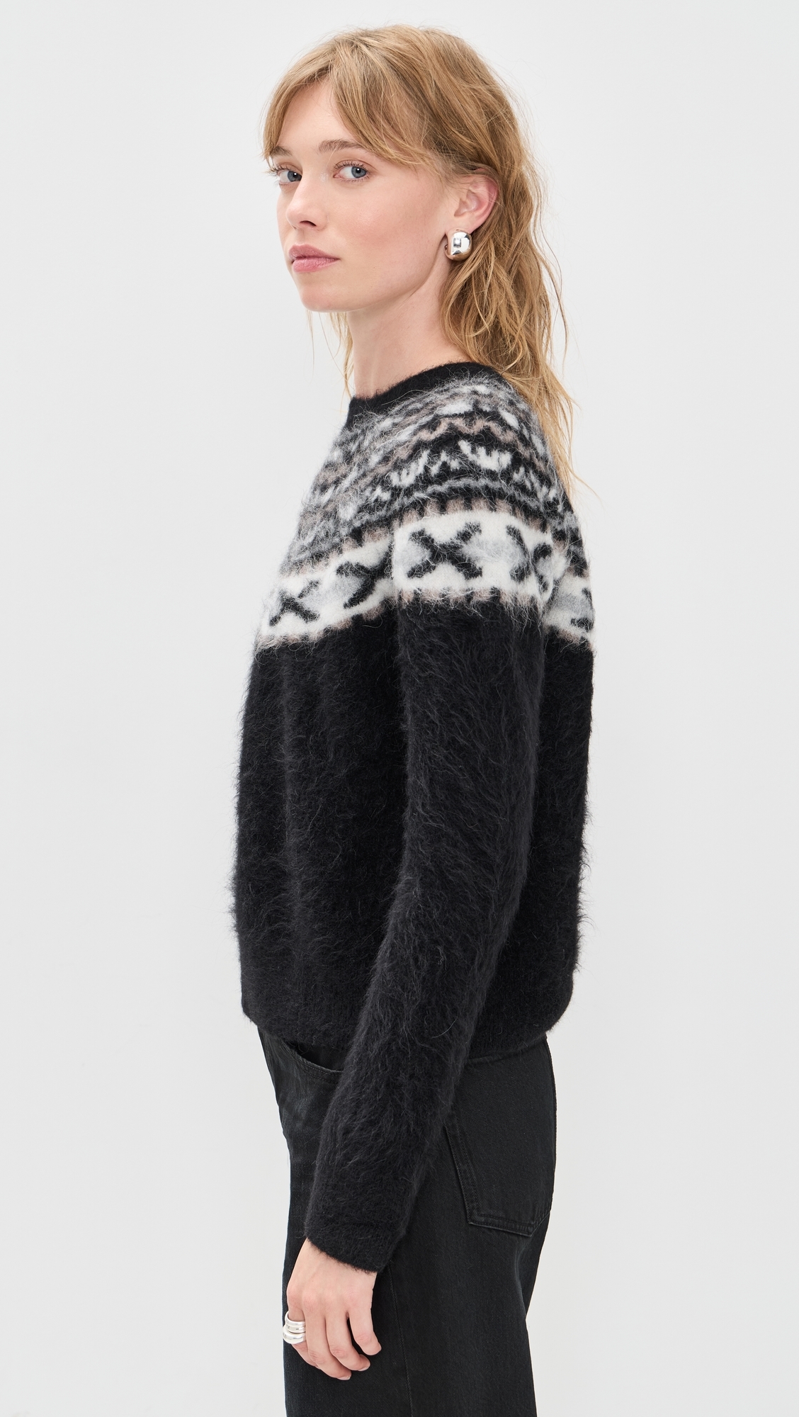Cecilia Pullover Black Combo