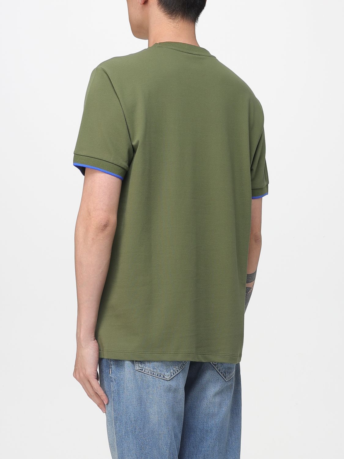 T-Shirt Men color Green