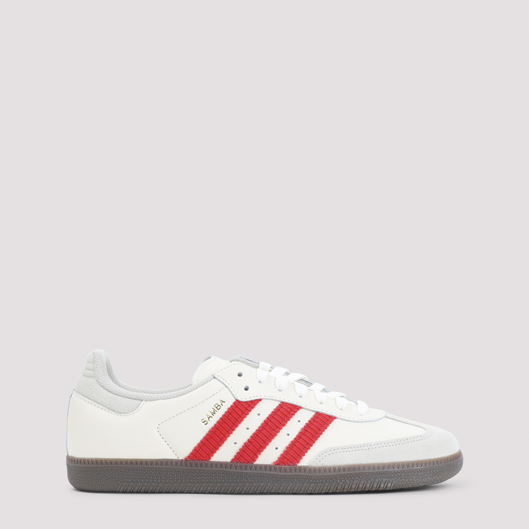 Samba Og Sneakers White Leather Rubber Shoe - Men