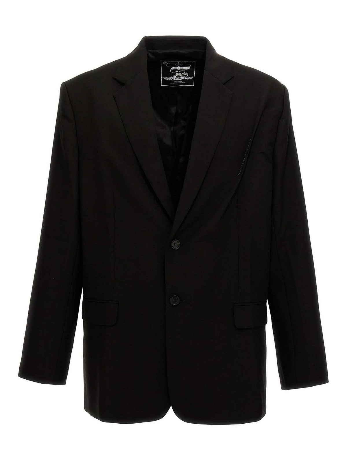 Pinched Logo Blazer