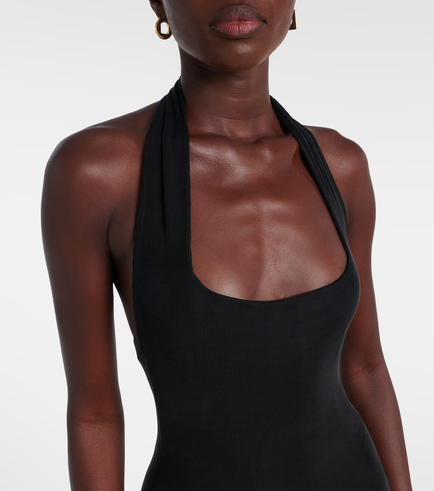 Quill halterneck maxi dress