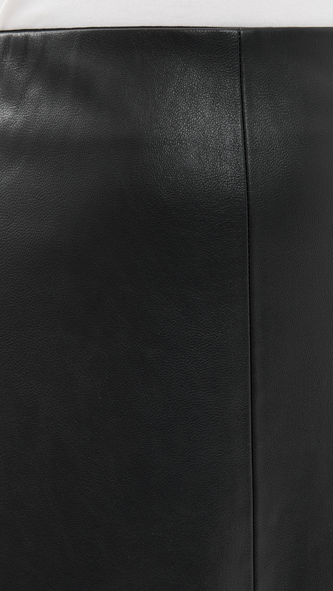 Betty Faux Leather Maxi Skirt Black
