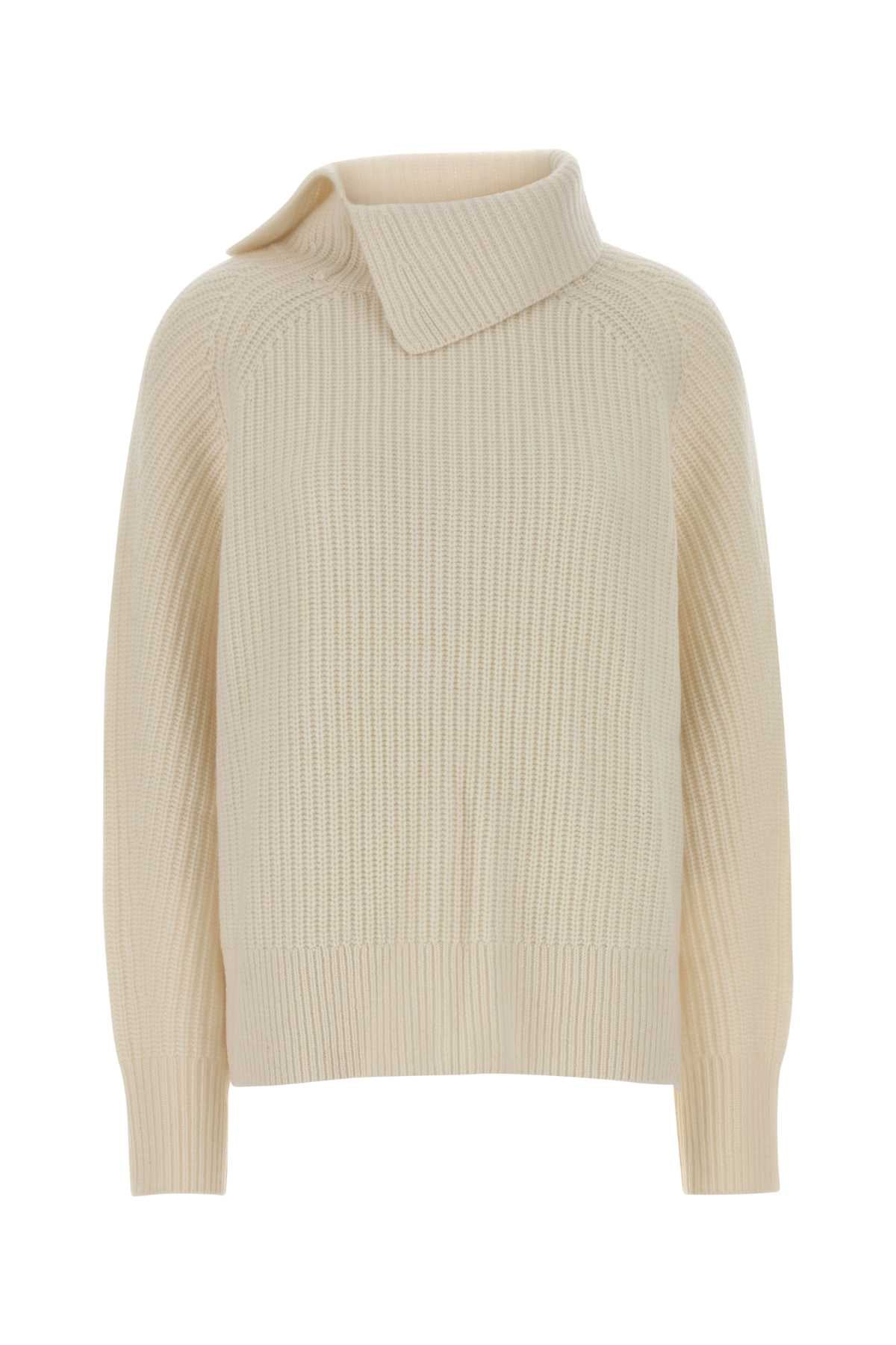 Stand Sweater — White