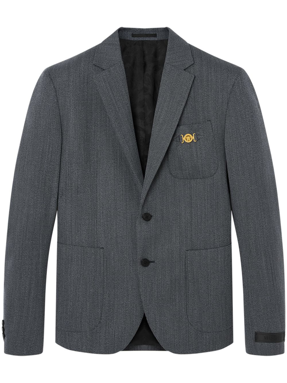Single-breasted blazer - Grey