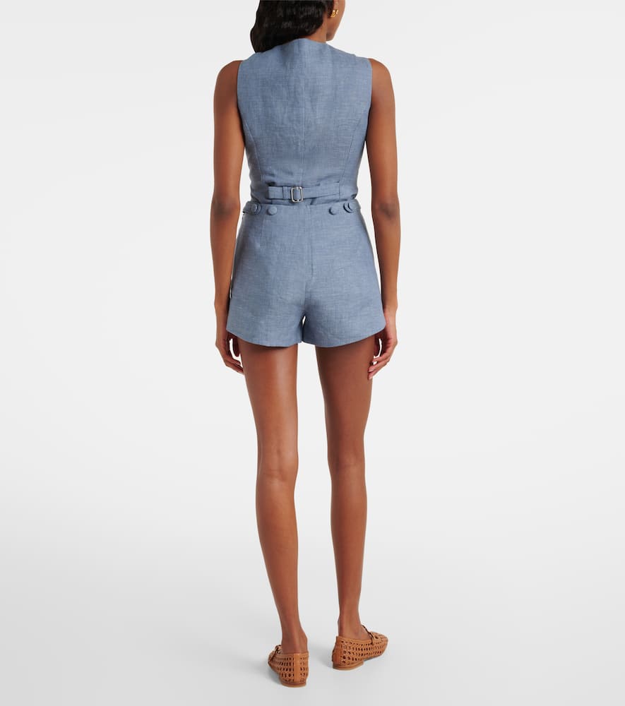 Thea linen shorts
