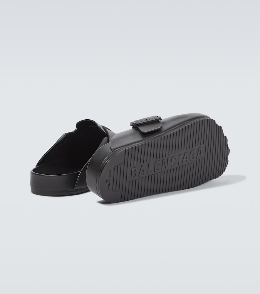 Balenciaga Sunday leather clogs
