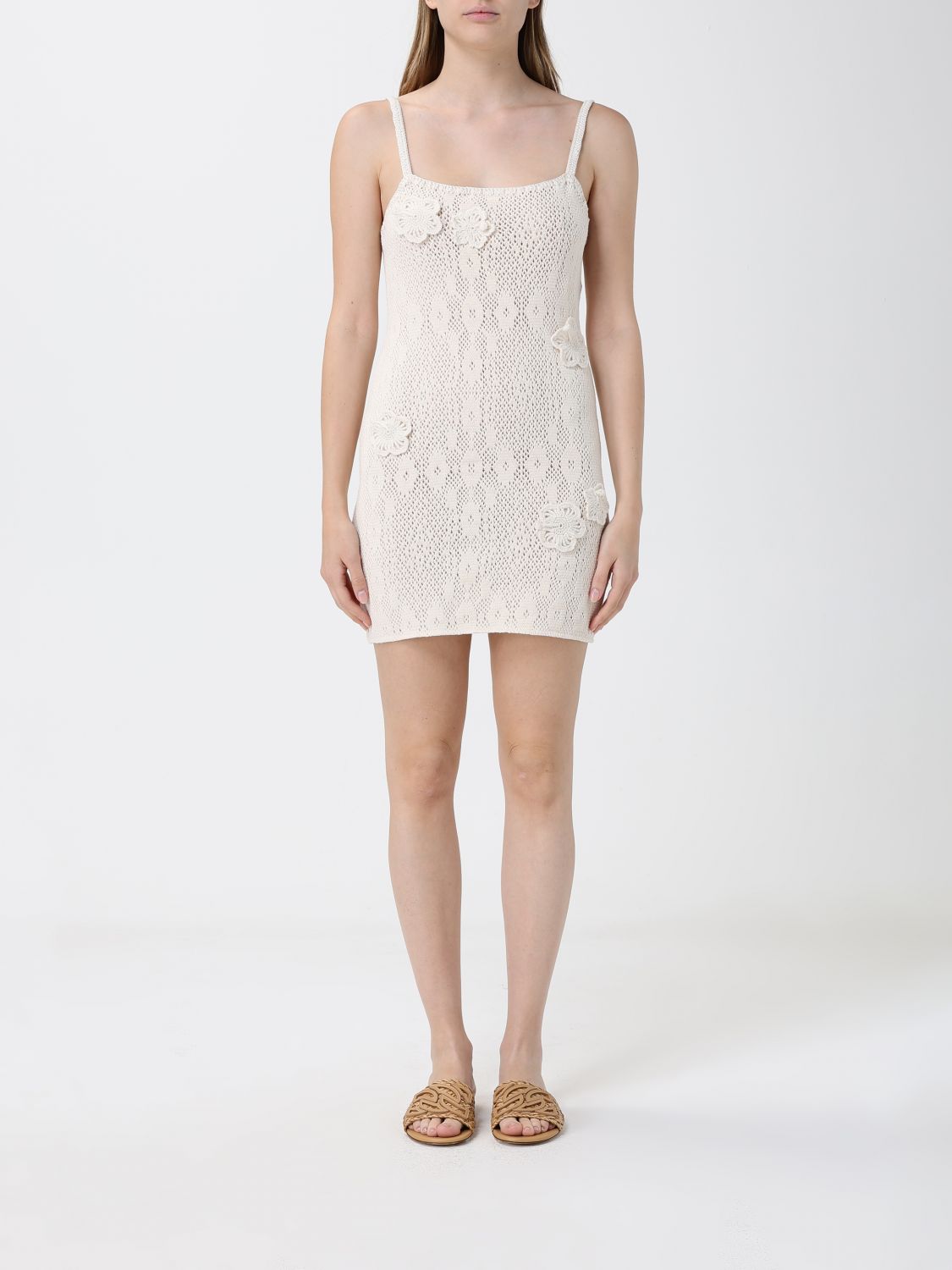 Dress Woman color Beige