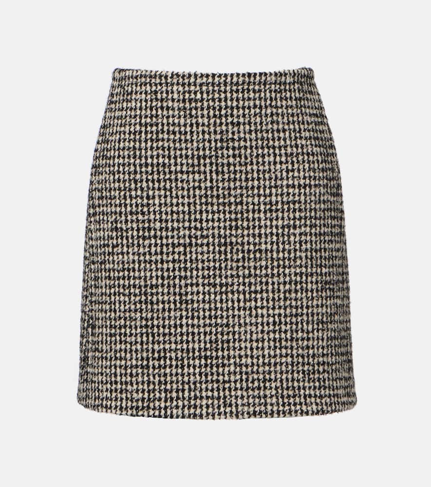 Houndstooth miniskirt