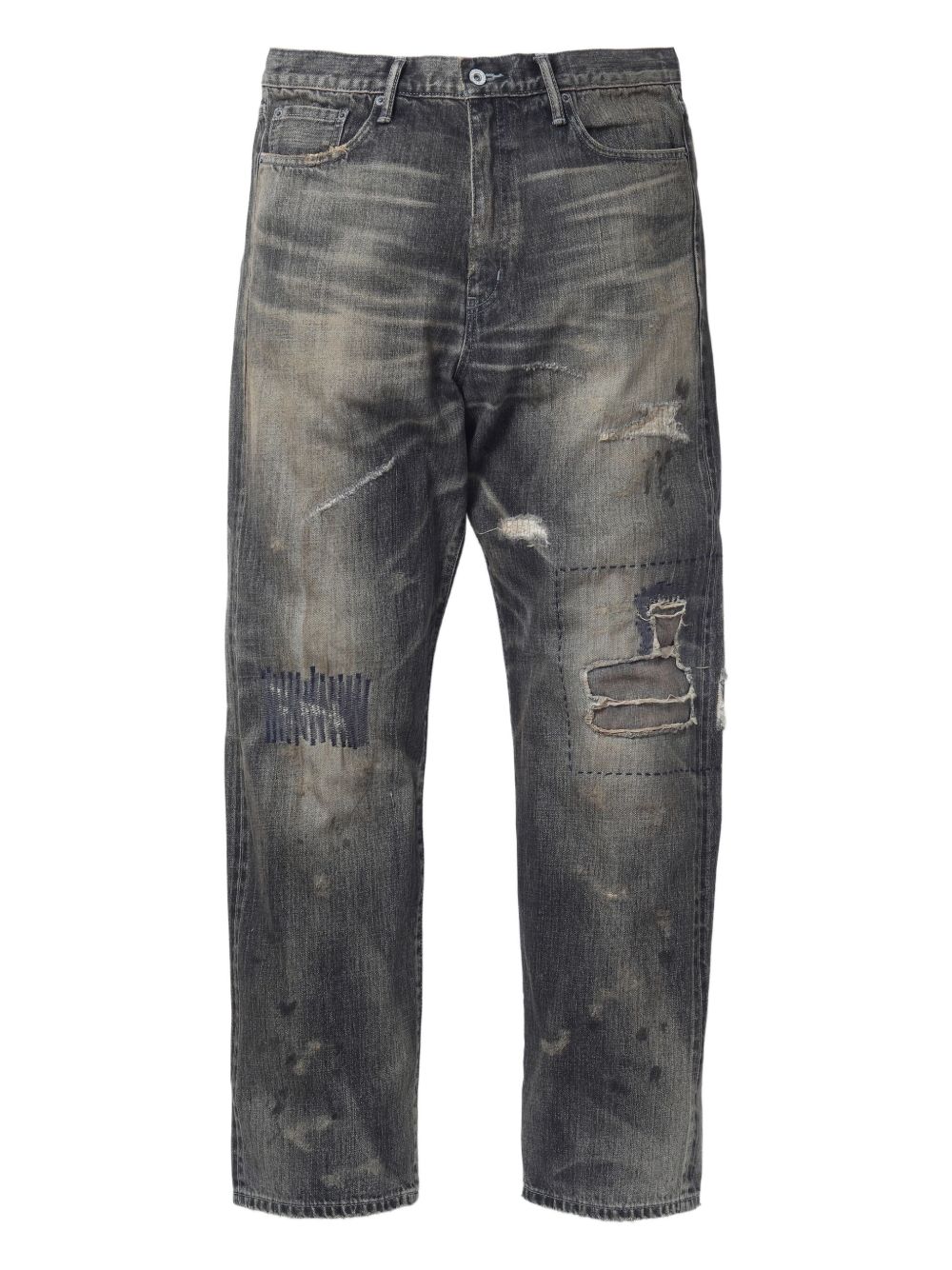 Neighborhood distressed jeans - Black