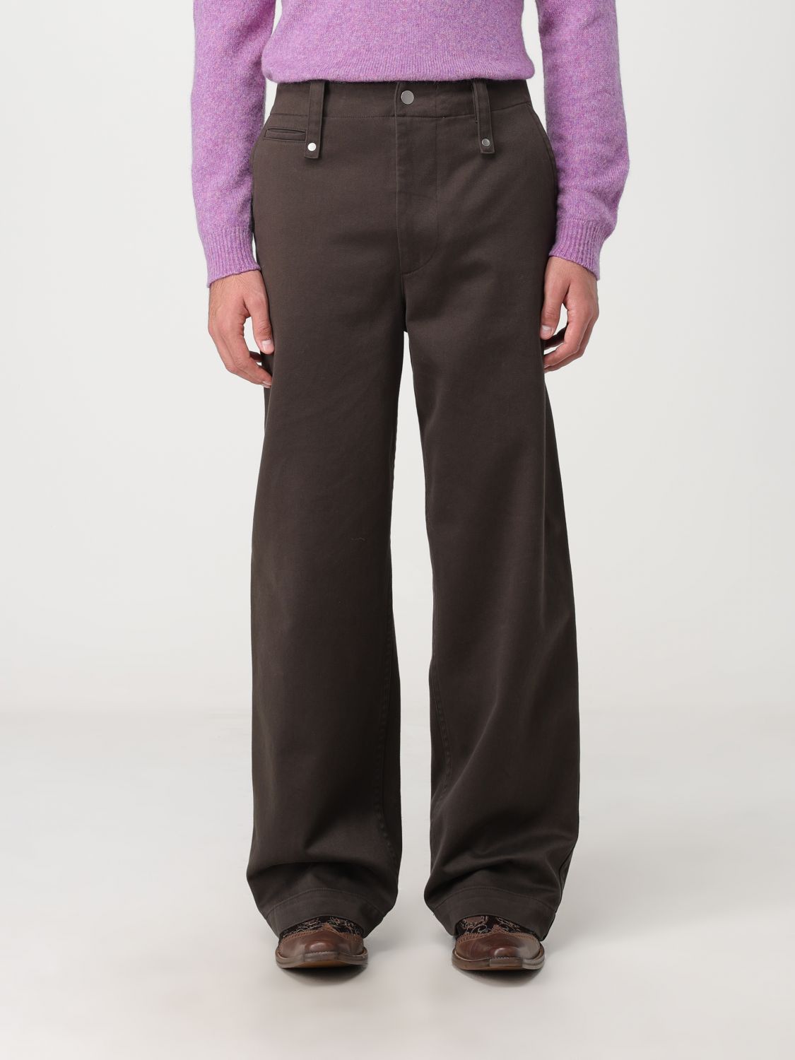 Pants Men color Brown
