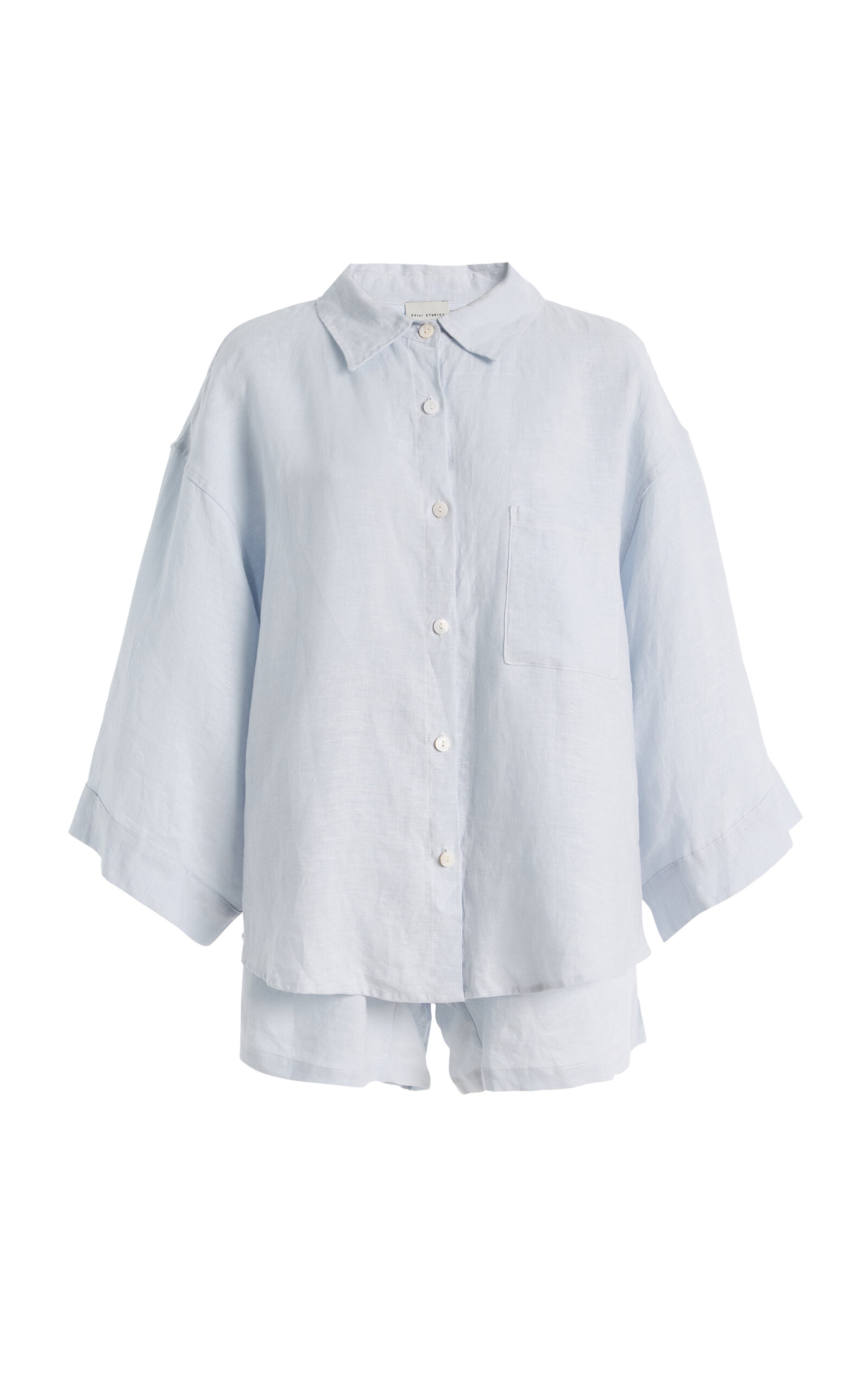 03 Linen Short Set - Moda Operandi