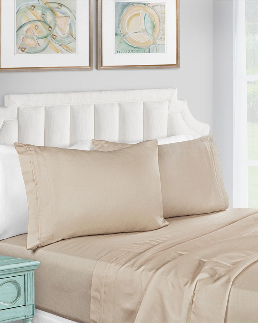 Superior Solid 1200 Thread Count Egyptian Cotton Deep Pocket Sheet Set
