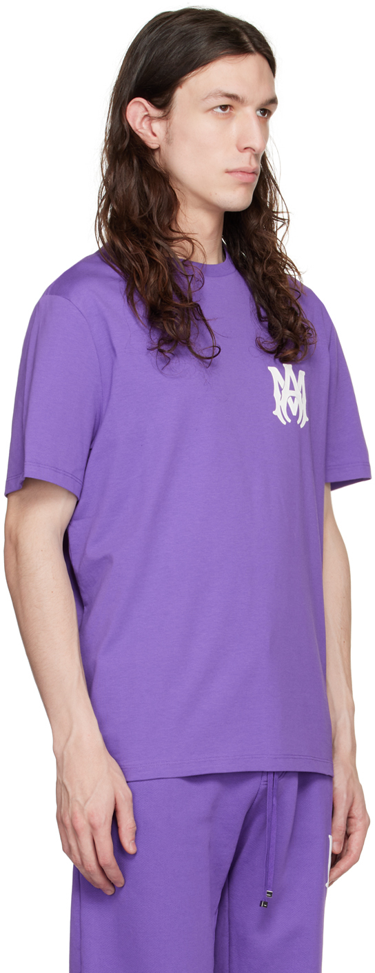 Purple 'M.A.' T-Shirt